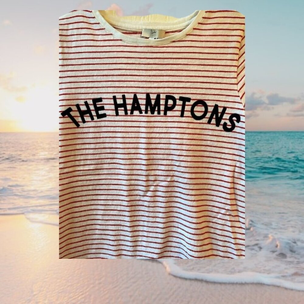 Joie "The Hamptons" Woman's Graphic Tee - Picture 3 of 6